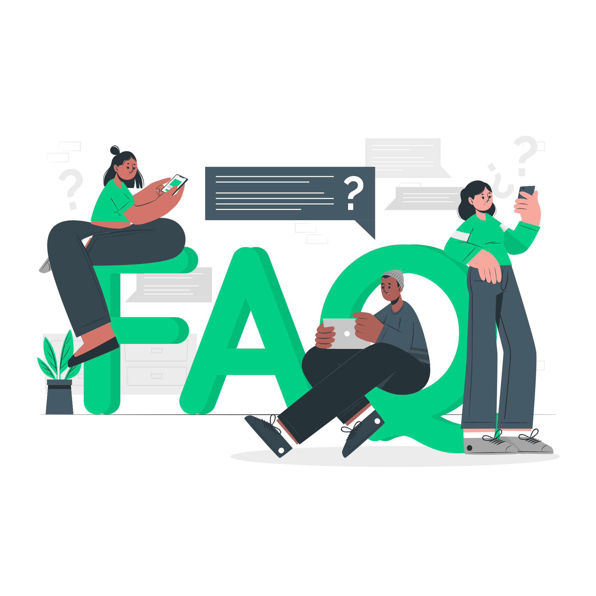 FAQs illustration